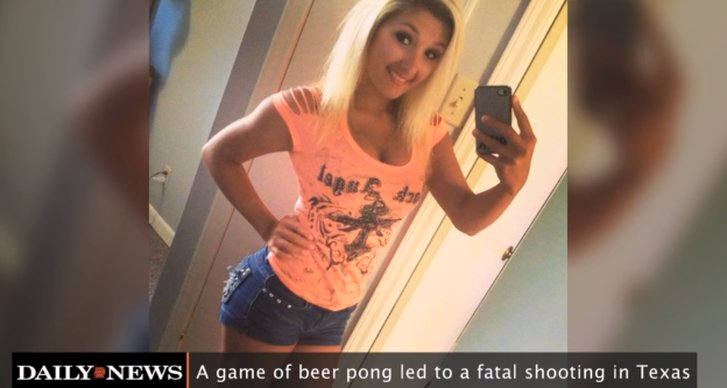 Beer-pong, Texas, mord